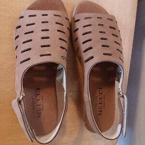 Sesto Meucci Elaine Leather Wedge